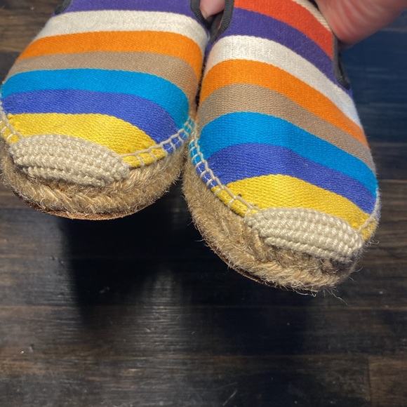 Celine Canvas Striped Espadrilles - Picture 4 of 12